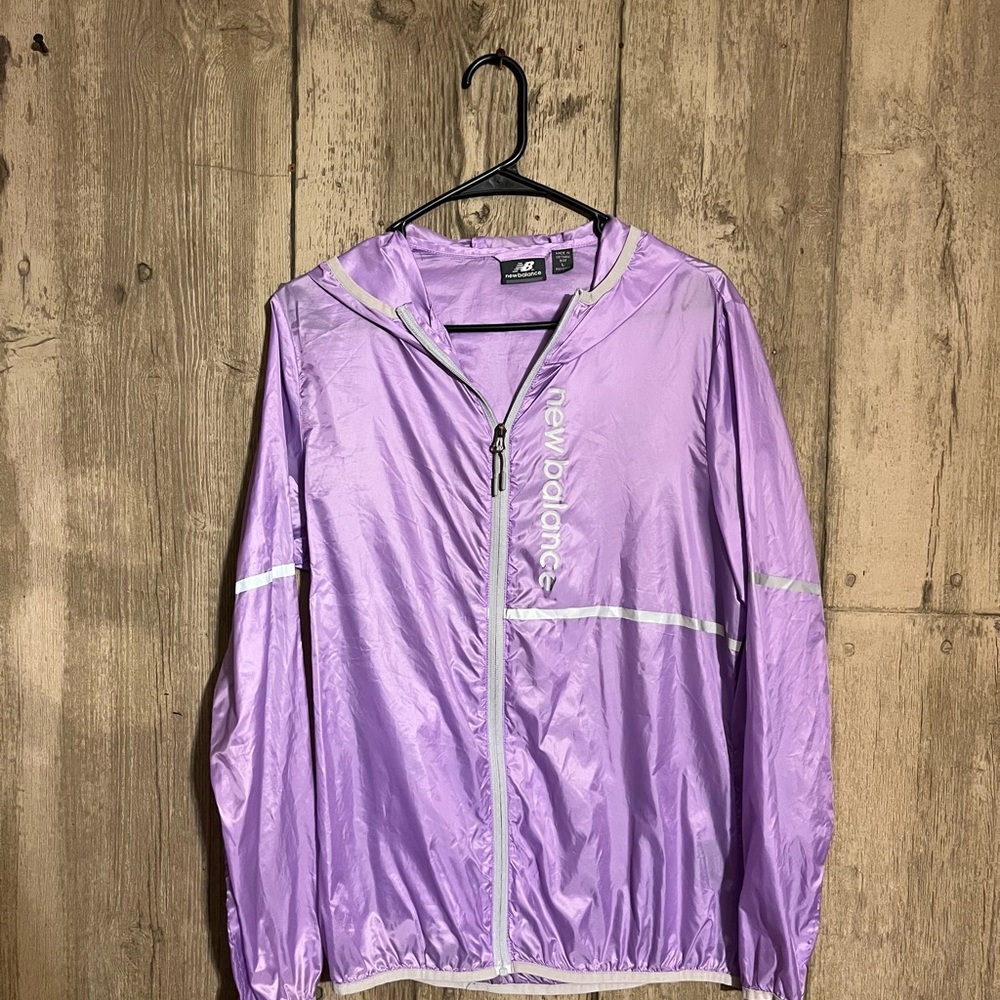 New Balance Women's Lavender Utility Jacket
